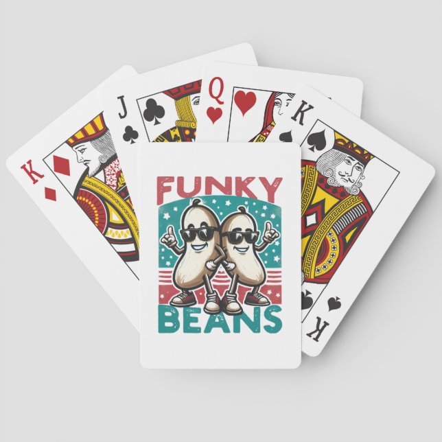 Roliga Coola Bönor Casinokort (Baksidan)