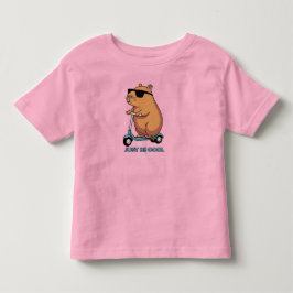 Roliga Coola Kapybara Scooter Vibe T Shirt