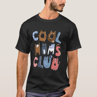 Roliga Coola Mamma Klubb Mors Dag Katt Älskare Mam T Shirt