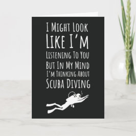 Roliga Coola Scuba Dykarkort Dykning Snorkling Kort