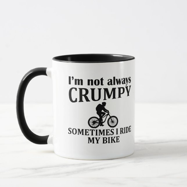 Roliga cykelgåvor mugg (Vänster)