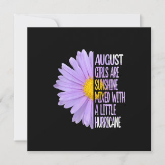 Roliga Daisy-presenter för kvinnor födda i augusti Inbjudningar