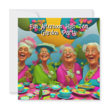 Roliga damers eftermiddagste Garden Party 6