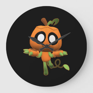Roliga Dandys Halloween-spelarvärld Kusliga Gourdy Stor Klocka