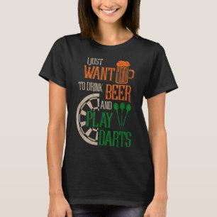 Roliga Dartkläder Män Kvinnor Dart T Shirt