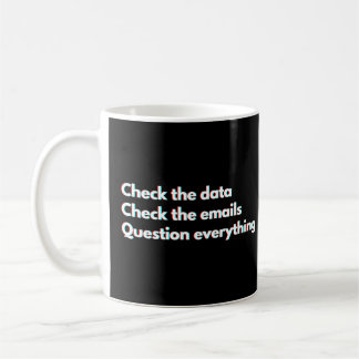 Roliga Dataingenjörer Och Dataforskare Data Kaffemugg