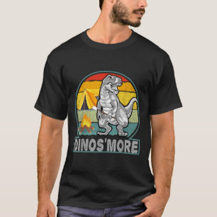 Roliga Dinosmore Camping Dinosaur Camp Smore Dino T Shirt