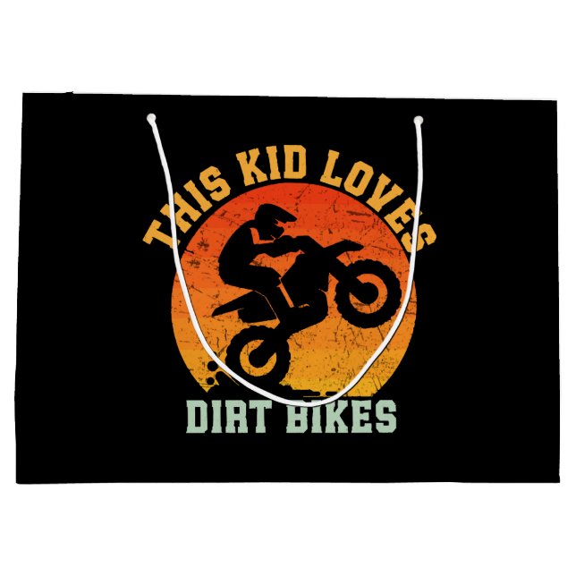 Roliga Dirtbike för barn (Baksidan)