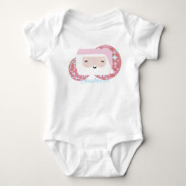 Roliga Disco Tomte Tjejars Rosa Jul T Shirt