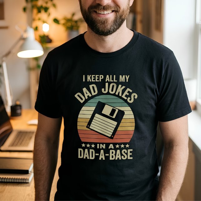 Roliga Diskett Pappaskämt T Shirt (Skapare uppladdad)