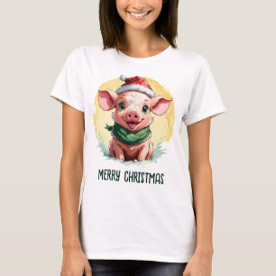 Roliga Djur Julfavoriter - Piglet 1 T Shirt