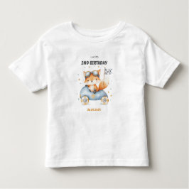 Roliga Djur Racerkbilar 2-årsdag T Shirt