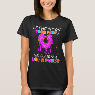 Roliga Donut Opassande T-Shirts För Kvinnor Vuxen