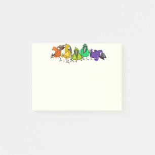 Roliga Fåglar Post-it® Notes Post-it Block