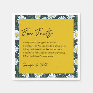 Roliga Fakta Cocktail Servetter