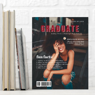 Roliga Fakta   Examen Magazine Omslagsfoto  Meddelande