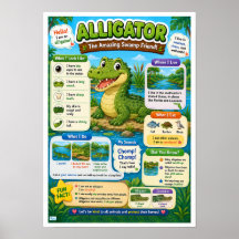 Roliga Fakta Om Alligator För Barn