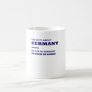 Roliga fakta om Tyskland, ingen roligt i tyskland Kaffemugg