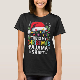 Roliga familje jul pyjamas Detta Är Min Jul T Shirt