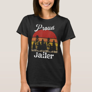 Roliga Fängelsevaktströjor Jobbtitel Yrken T Shirt