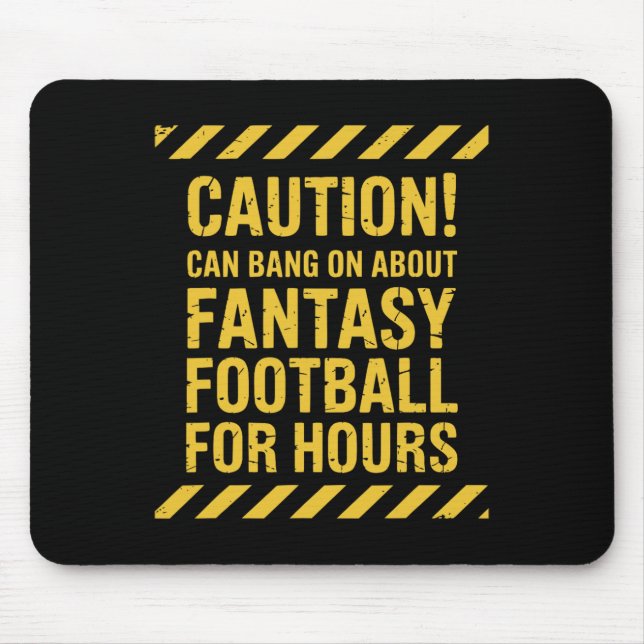 Roliga Fantasy Fotboll Fotboll Förutsägelser Män K Musmatta (Framsidan)