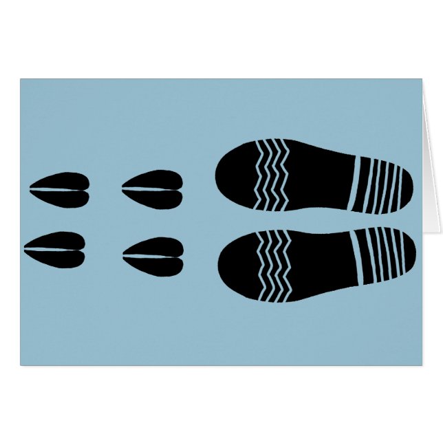 roliga får Shagger Hälsningskort (Framsidan Horizontal)