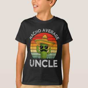 Roliga farbrors skämt humor cinco de mayo nacho ge t shirt
