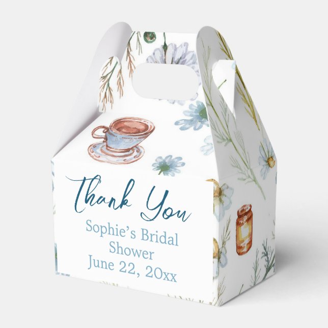 Roliga färgglada tack present/favor/gåva lådor presentaskar (Framsidan Sidan)