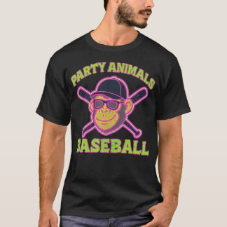 Roliga fartyrdjur baseboll Roligt T Shirt