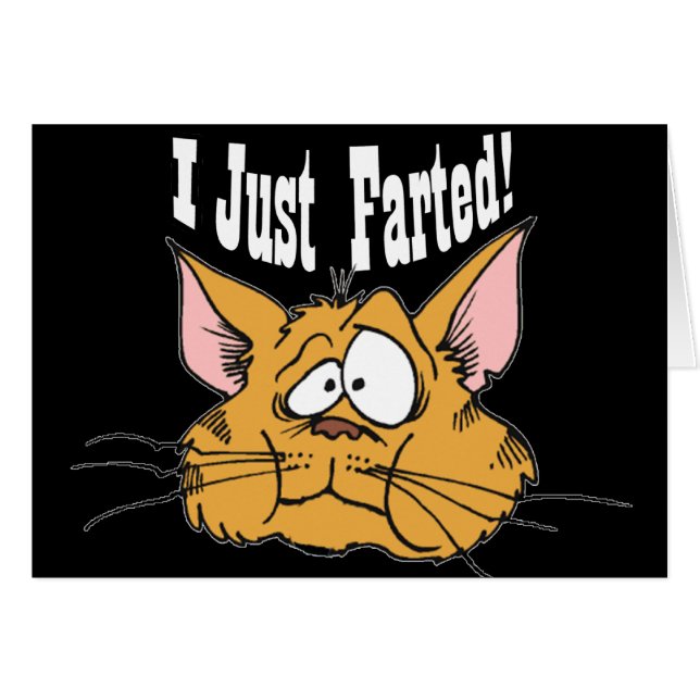 Roliga fes ohyfsade gåvor för I precis Hälsningskort (Framsidan Horizontal)