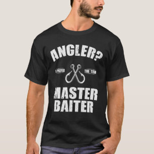 Roliga fiskare herrar Jag föredrar termen Mästare T Shirt