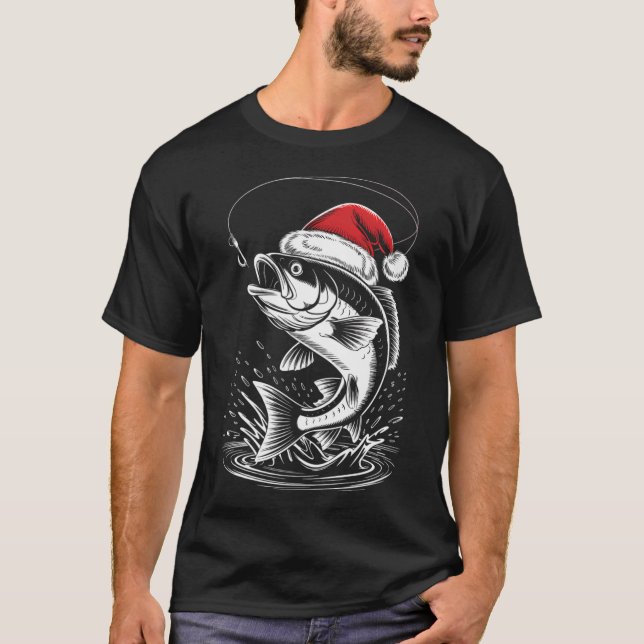 Roliga fiskecitat t shirt (Framsida)