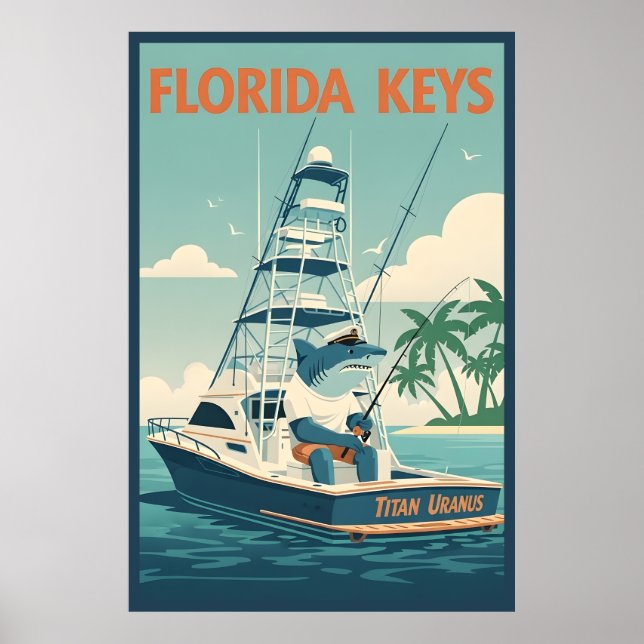 Roliga Florida Keys  Poster (Framsidan)