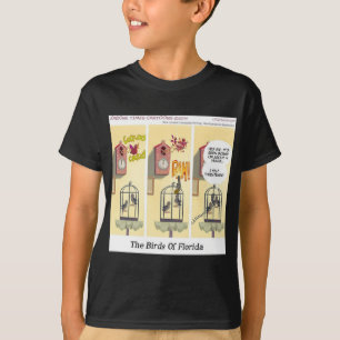 Roliga Floridas Stand Your Ground-fåglar T Shirt