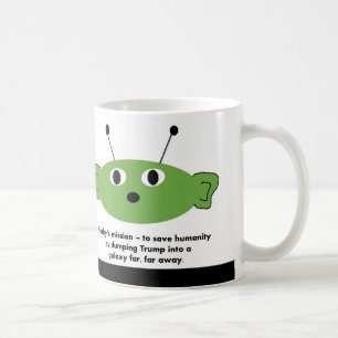 roliga Florky dumpar trumfmuggen Kaffemugg