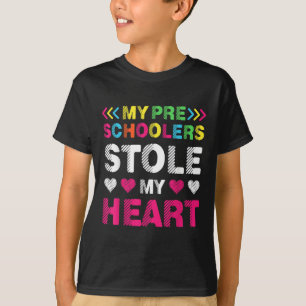 Roliga förskolebarn stal mitt hjärta Kid tillbaka T Shirt