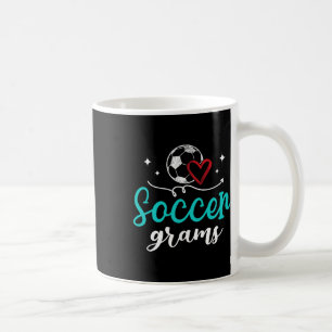 Roliga fotbollsspelarhälsningar kaffemugg