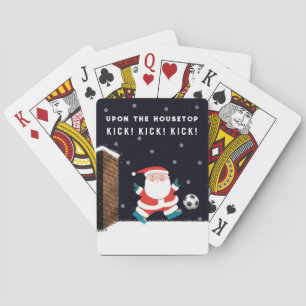 Roliga fotbollsstrumpor casinokort