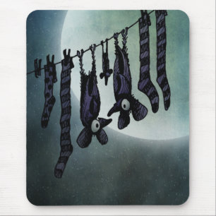 Roliga fullmånefladdermöss musmatta