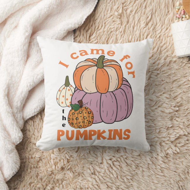 Roliga fyra pumpor höst kudde (Filt)