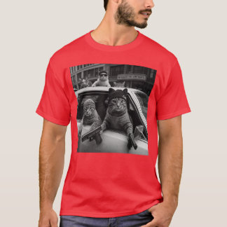 Roliga Gangster Katter Män Kvinnor Älskare Katt Ga T Shirt