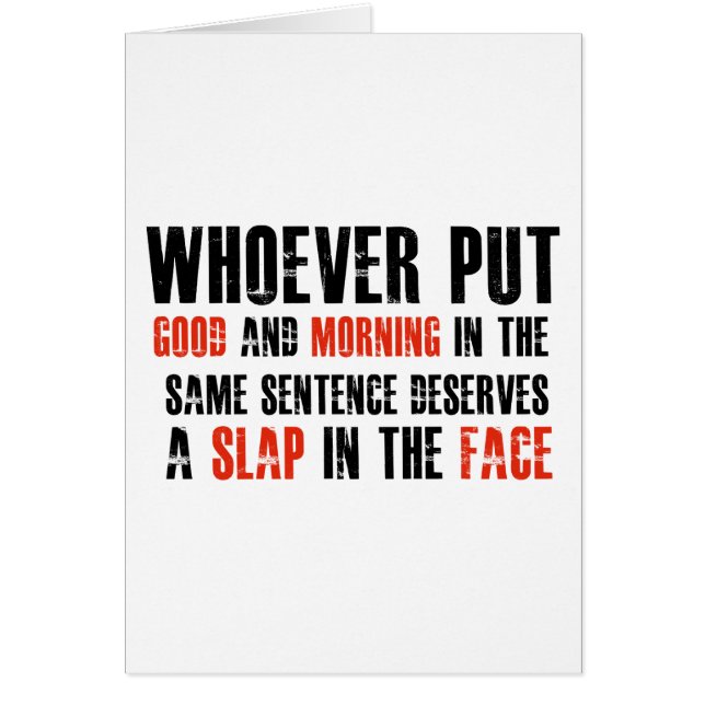 Roliga gåvaobjekt hälsningskort (Framsidan)