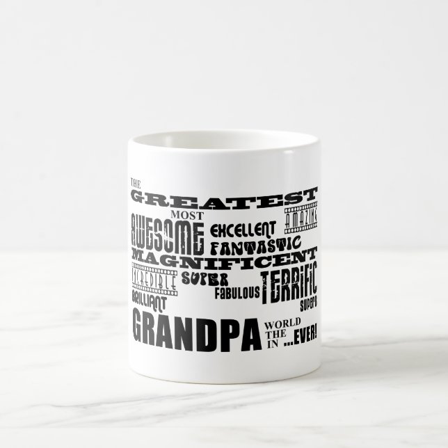 Roliga gåvor för farfäder: Mest underbar morfar Kaffemugg (Center)