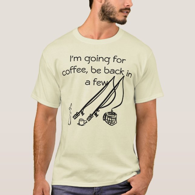 Roliga gåvor för fiskeskjortafiskare för honom t-shirt (Framsida)