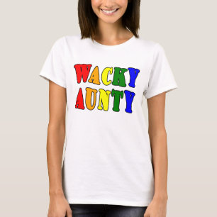Roliga gåvor för mostrar: Knäpp Aunty T-shirt