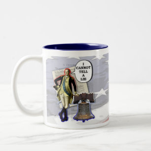 Roliga George Washington muggar & koppar