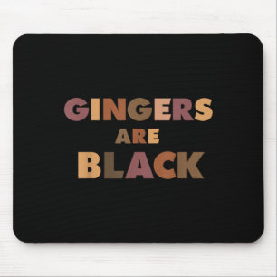 Roliga Gingers Är Svarta Meme, Ginger Svarta Rödhå Musmatta
