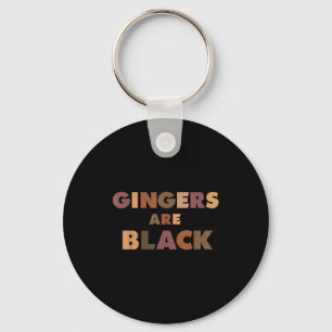 Roliga Gingers Är Svarta Meme, Ginger Svarta Rödhå Nyckelring