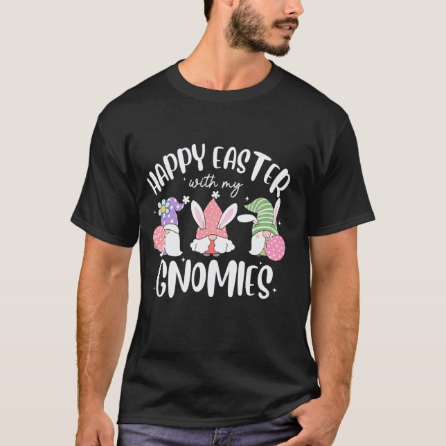 Roliga Glad Påsk Tomte Klassrum Lärare Elev T Shirt (Framsida)