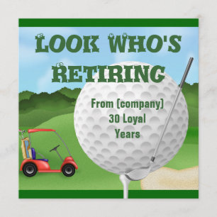 Roliga golf pensions inbjudan MALL